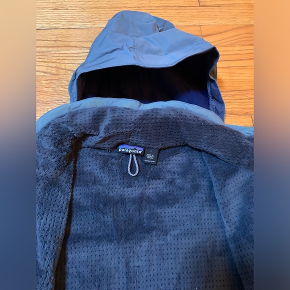 Patagonia R Regulator Zip Up Hooded Nylon Jacket Size L - Picture 4 of 6